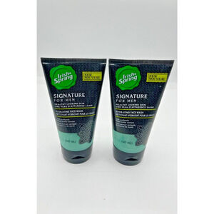 2- Irish Spring Signature for Men Hydrating Face Wash 5 fl oz NEW